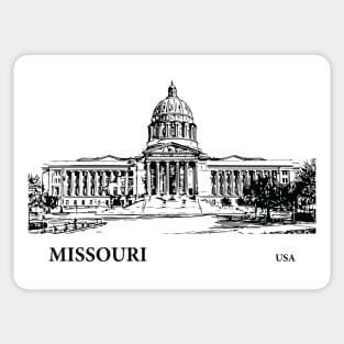 Missouri State USA Sticker